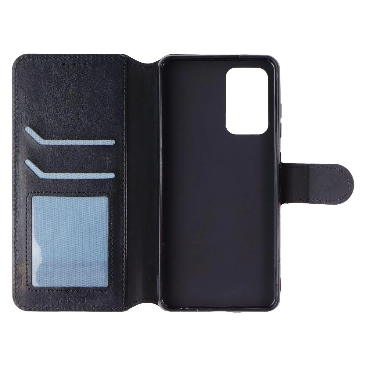 Mybat Mybat MyJacket Wallet Folio Case Samsung Galaxy A52 5G Black Leather — product photo