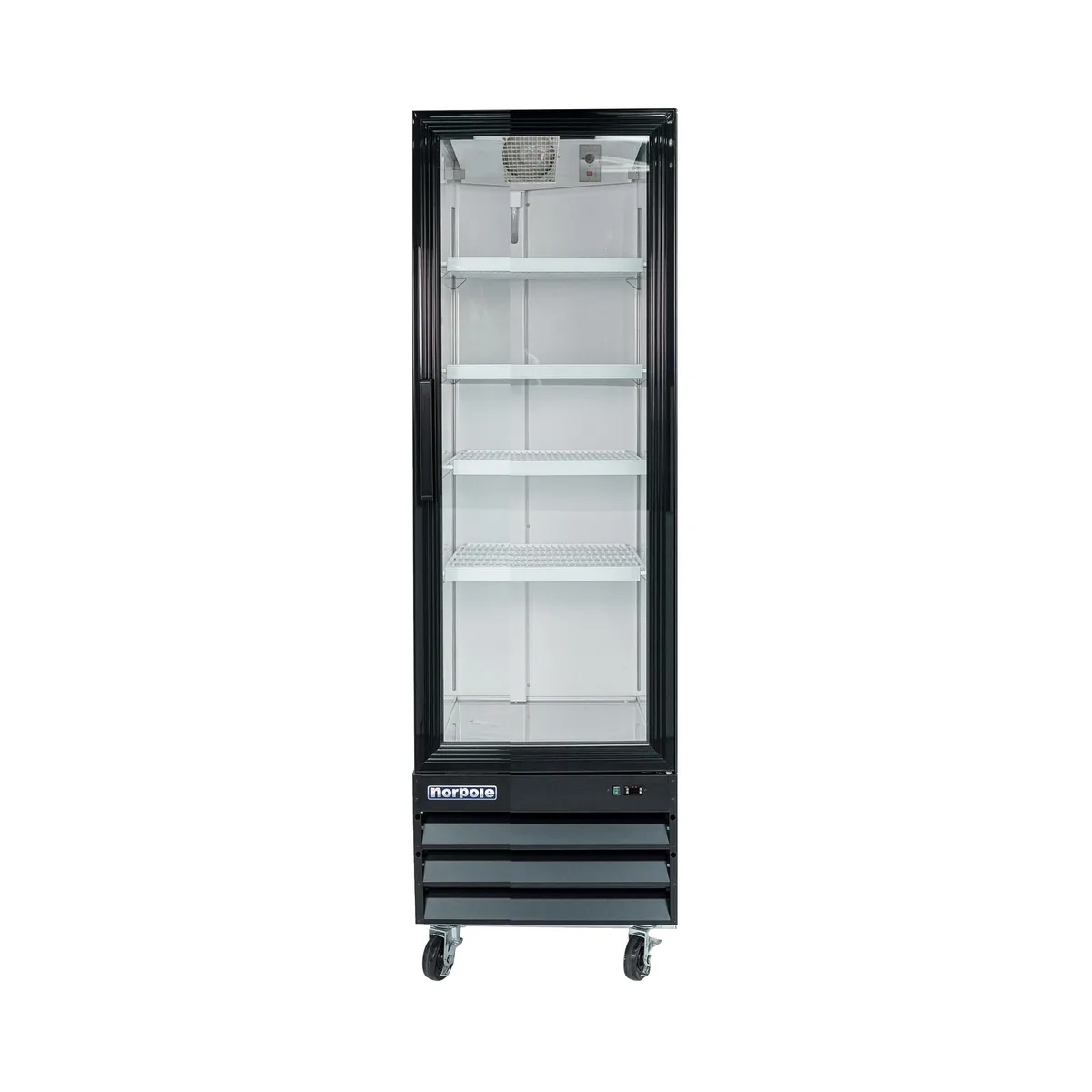 Magic Chef Magic Chef 9 cu. ft. Single Door Merchandiser Refrigerator Black — product photo