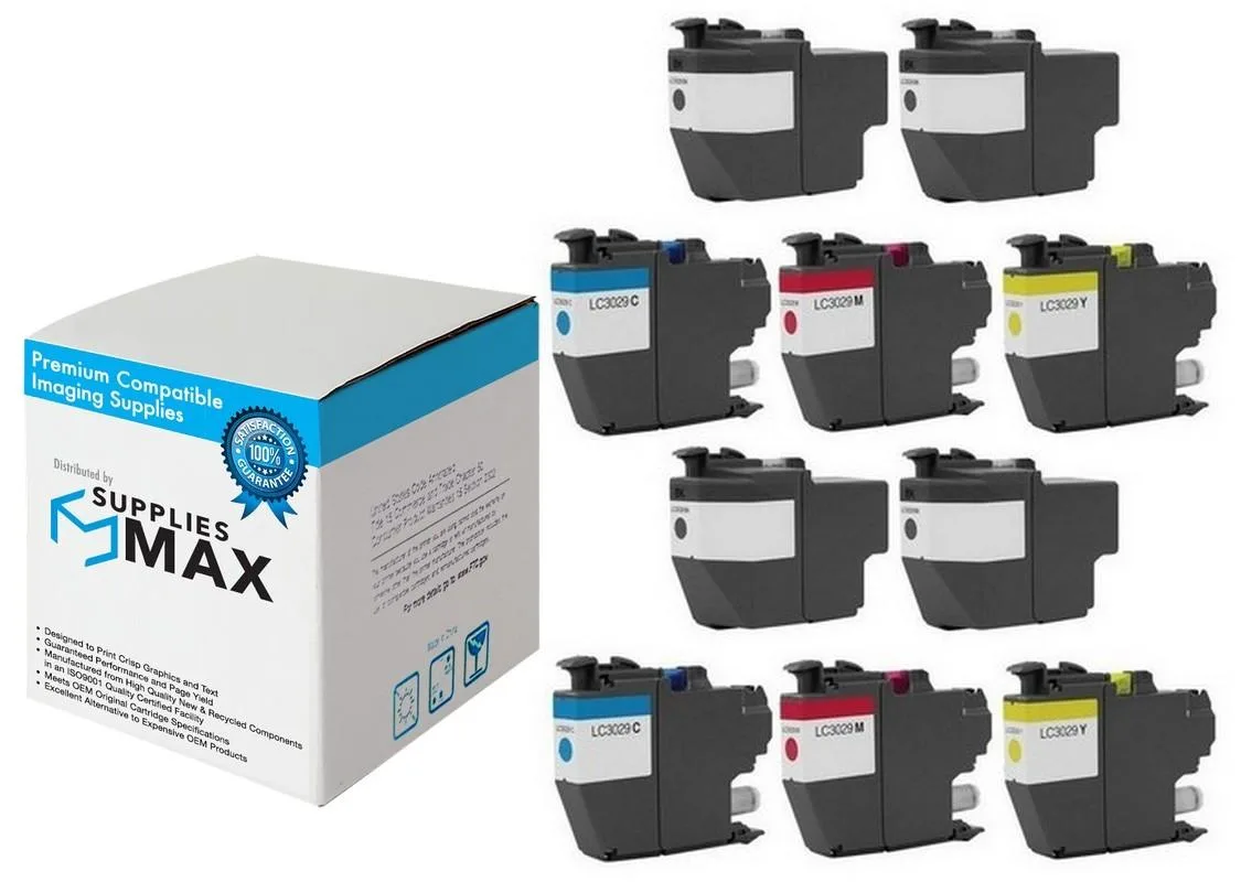SuppliesMax SuppliesMax LC-3029-4BK2CMY Inkjet Combo Pack (4BK/2CMY) 3000 pages — product photo