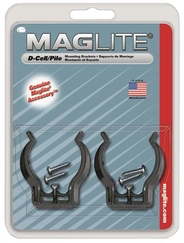 Mag Instrument Mag Instrument ASXD026 D-Cell Flashlight Mounting Bracket 2-Pack — product photo