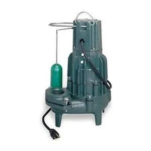 Zoeller Zoeller D293 1 HP 2" 230V Auto Submersible Sewage Pump Trap — product photo