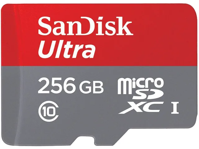 SanDisk SanDisk SDSQUNI-256G-GN6MA 256GB microSDXC UHS-I Class 10 memory card — product photo