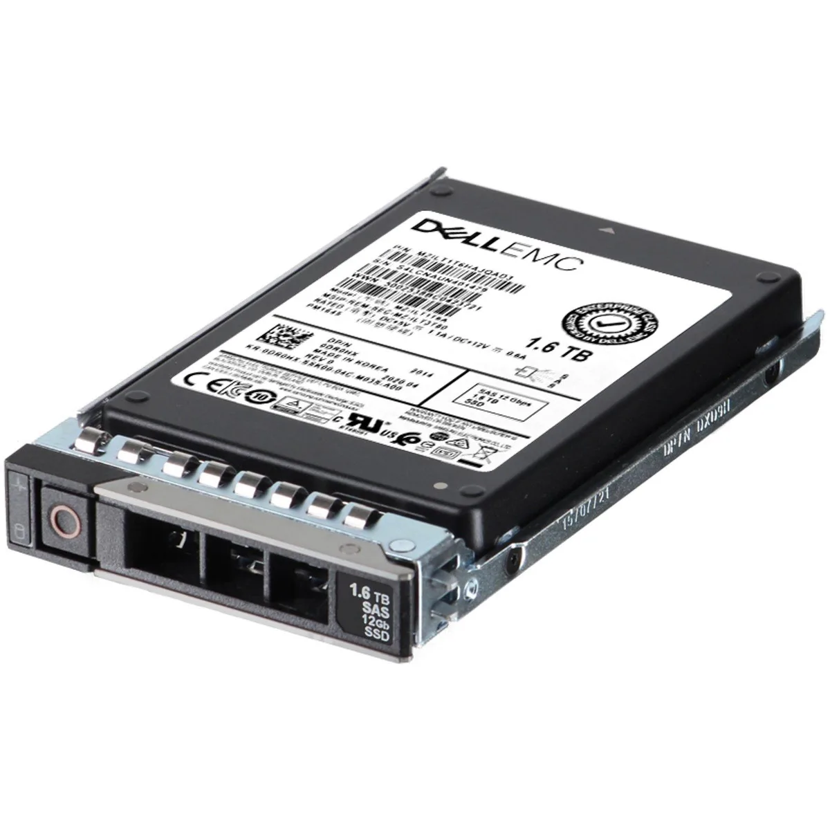 DELL DELL 1.6TB 12Gbps SAS 2.5 enterprise SSD DR0HX-CP1 — product photo