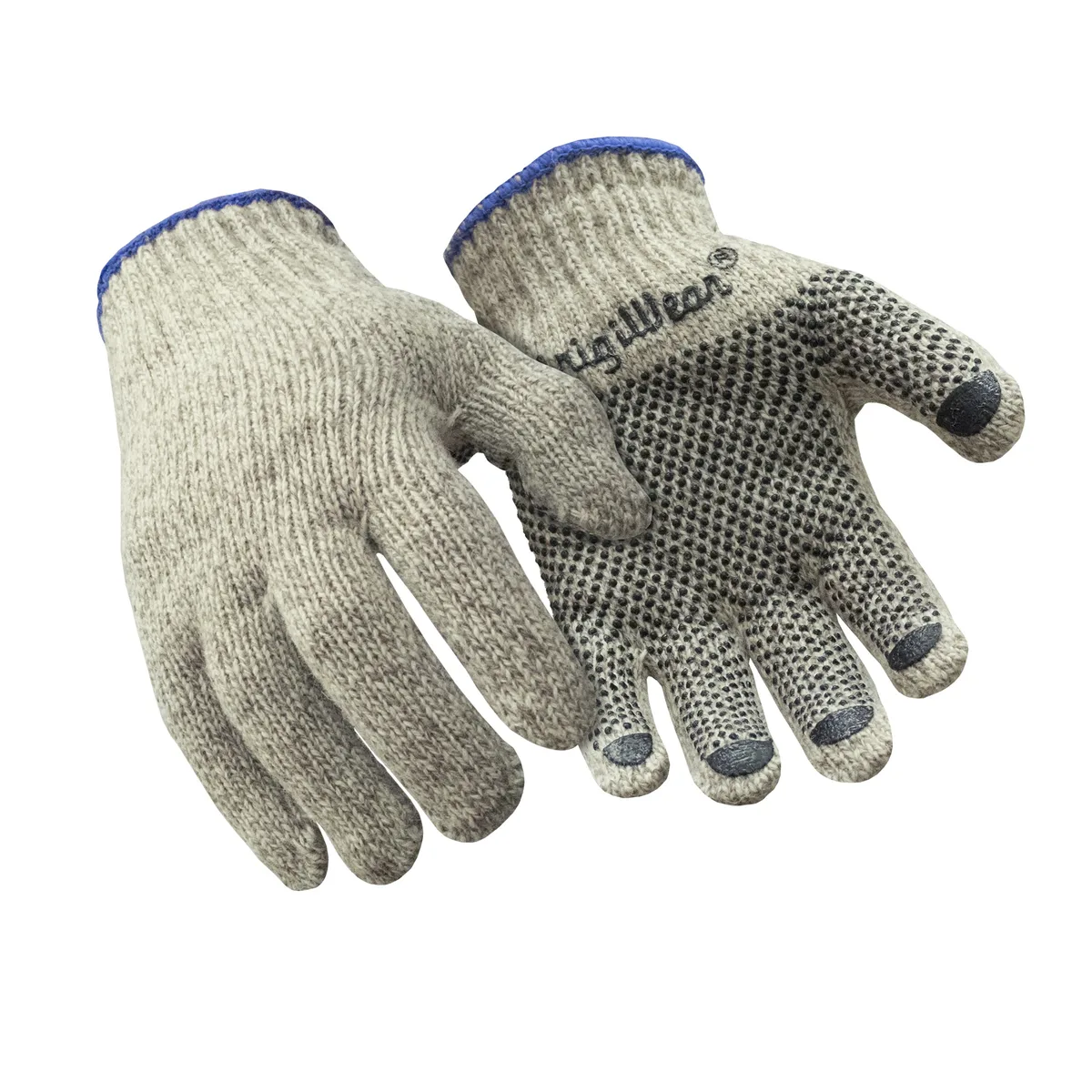 Refrigiwear Refrigiwear 0222RBRNLAR Ragg Wool Dot Glove PK12 personal protective equipment — product photo