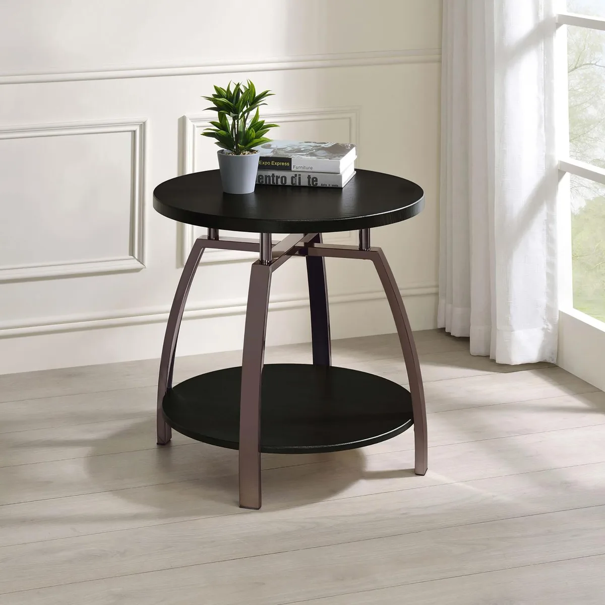 tuphen tuphen Dark Grey End Table — product photo