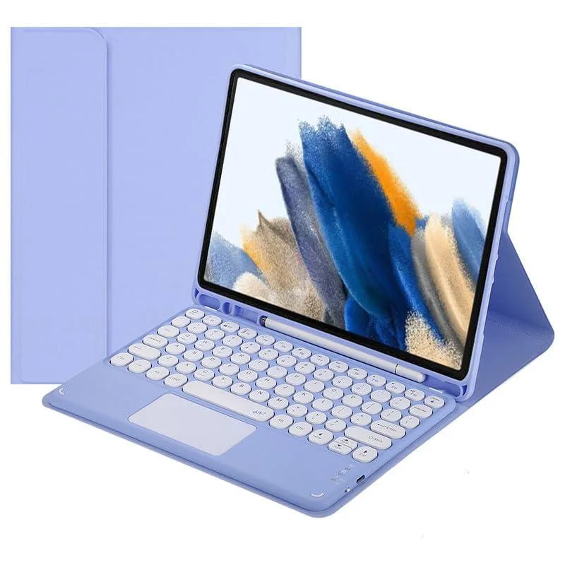 Timoom Timoom Bluetooth Keyboard Case Purple for Samsung Tab A8 10.5" 2022 — product photo