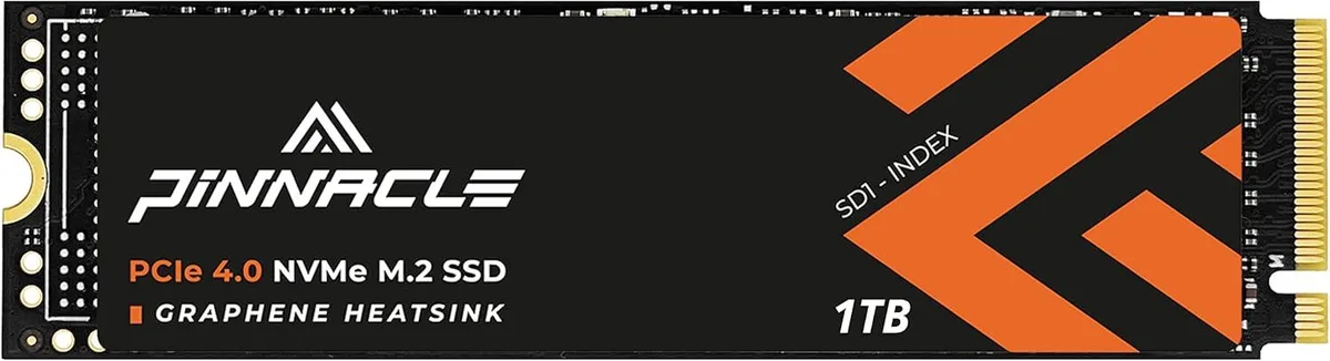 Timetec Timetec Pinnacle Gaming 1TB PCIe 4.0 NVMe M.2 2280 internal SSD — product photo