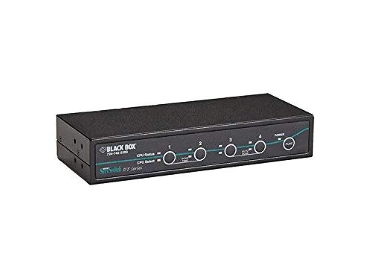 Black Box Corporation Black Box Corporation RNAB00EV2K2EM KVM switch 4-port DVI 1920x1200 60Hz — product photo