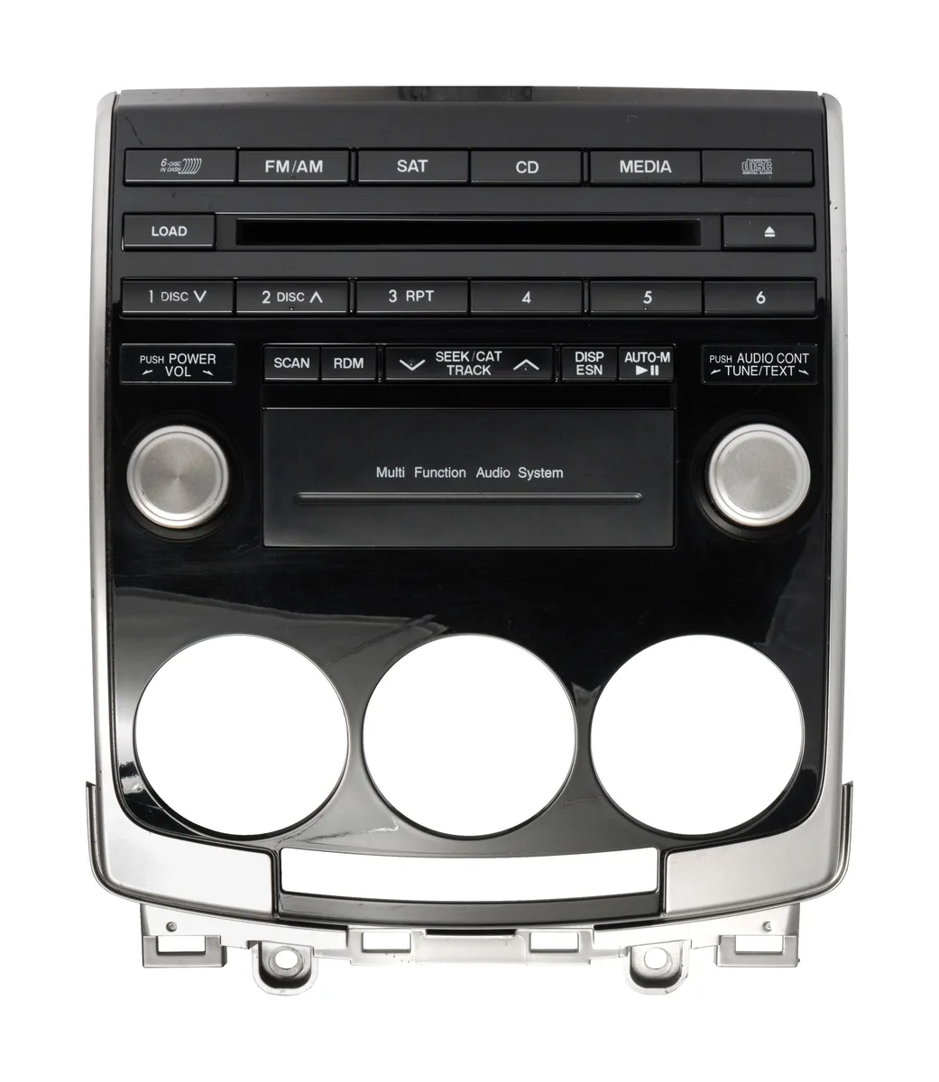 1 Factory Radio 1 Factory Radio CE5066ARX AM FM Satellite Radio 6 Disc CD MP3 Player — product photo