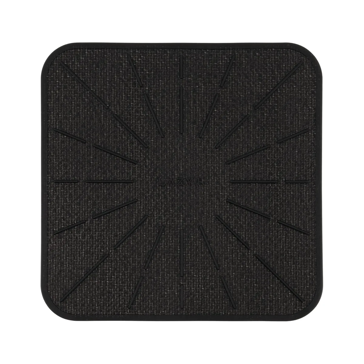 Lazy K Induction Cooktop Mat Square 7.4inches Black — product photo