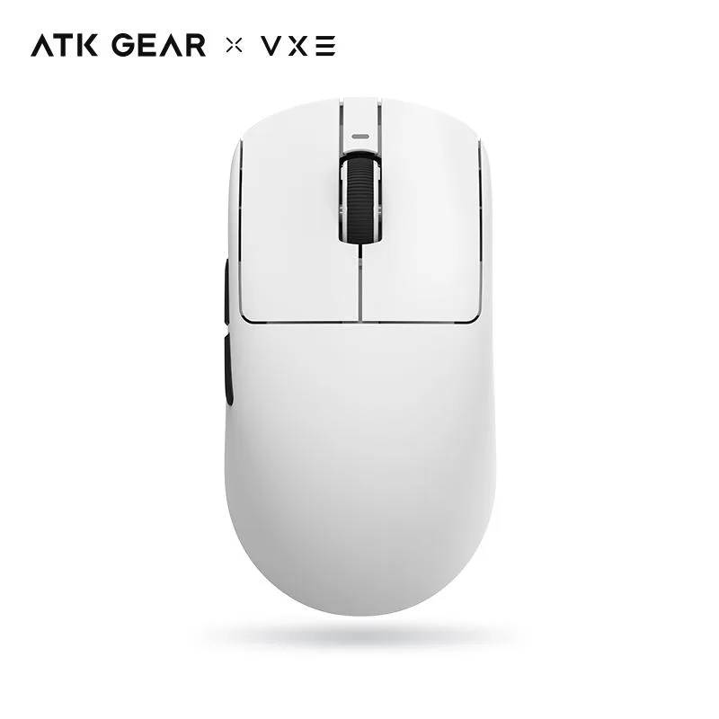 ATKGEAR ATKGEAR R1 S Gaming Mouse 54g PAW3395 4000Hz Black/White — product photo