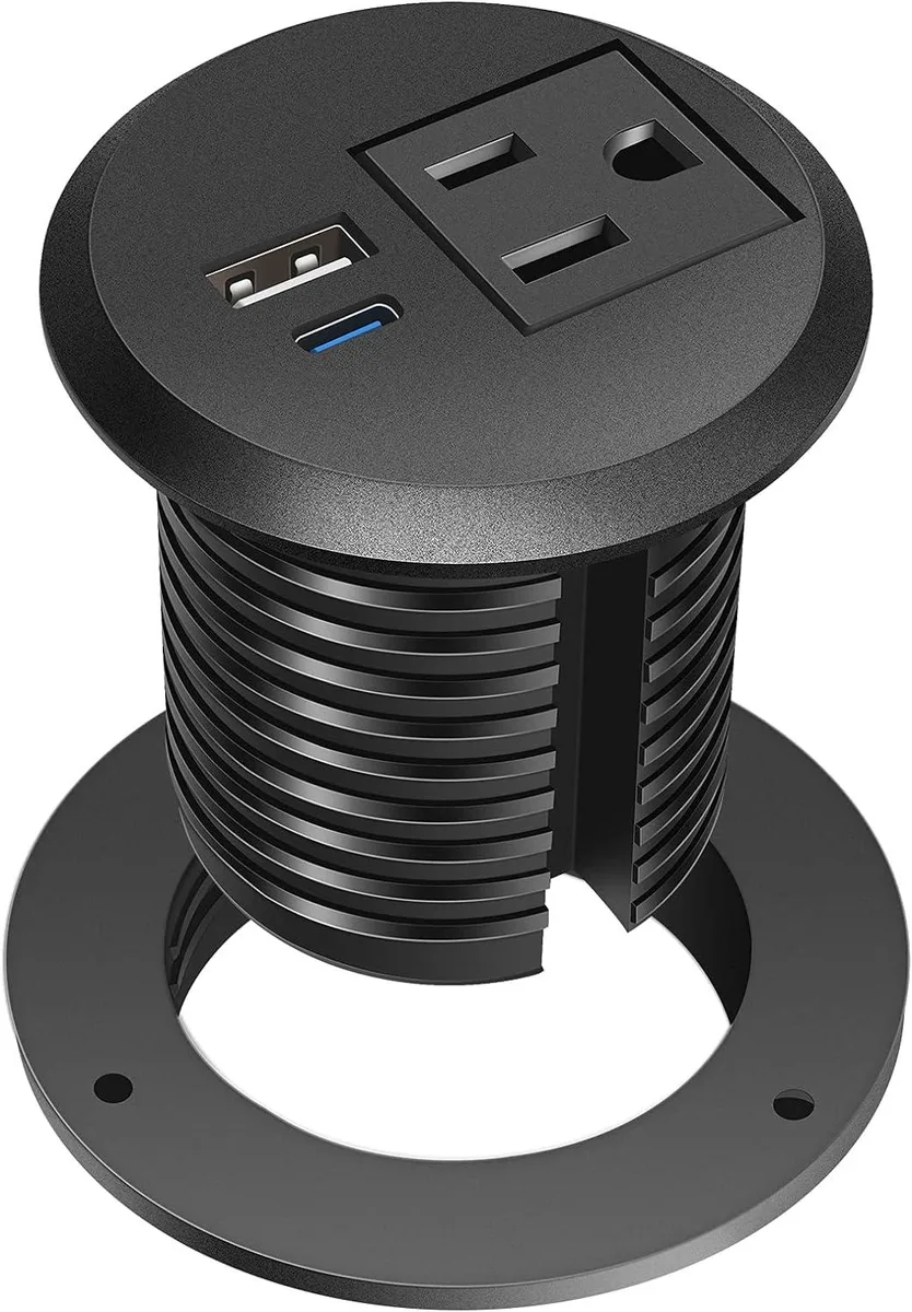 BFKK BFKK 2 inch USB-C PD 20W Power Grommet 6 ft — product photo