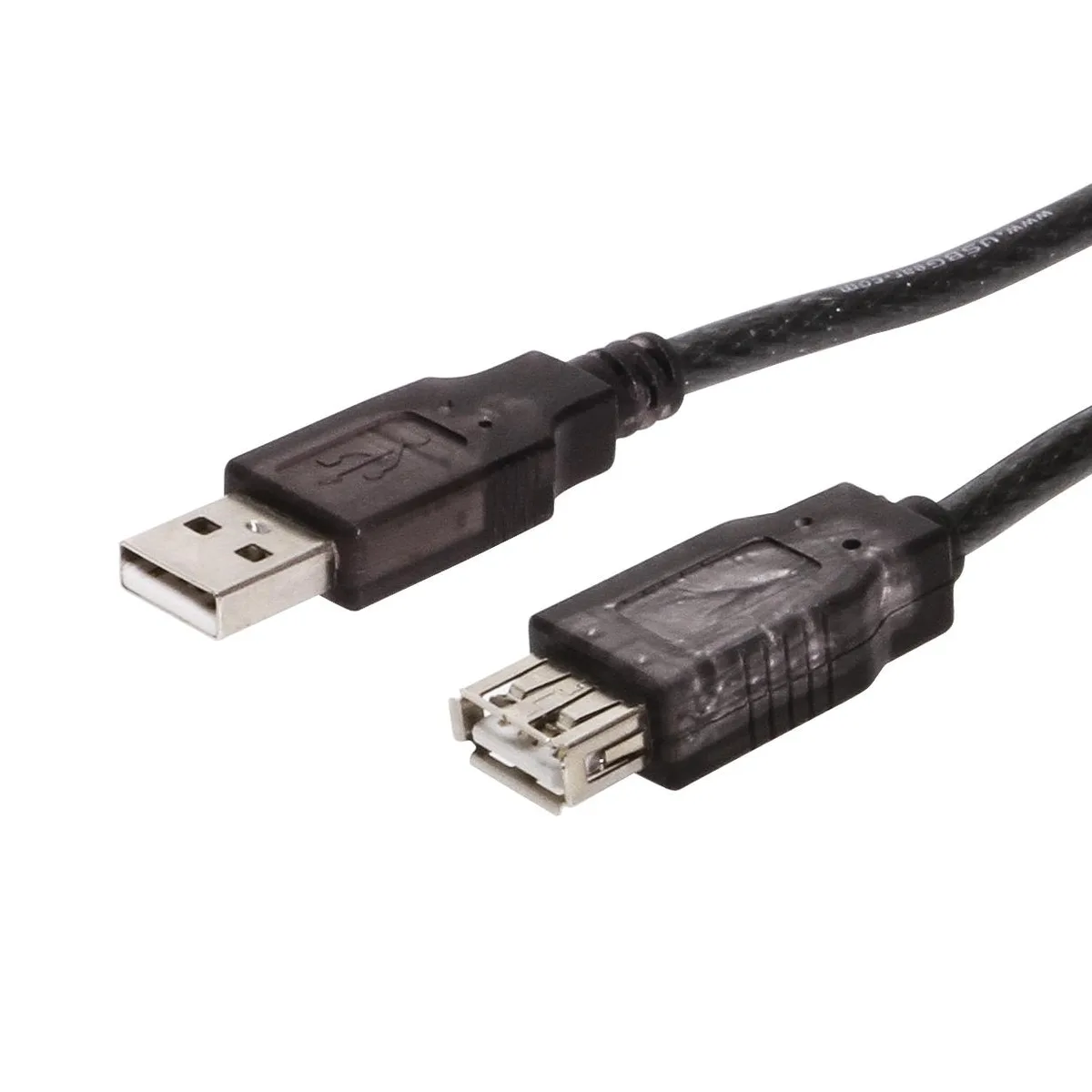 USBGear USBGear USBG-AA9CC USB 2.0 A-to-A extension cable 9ft smoke — product photo
