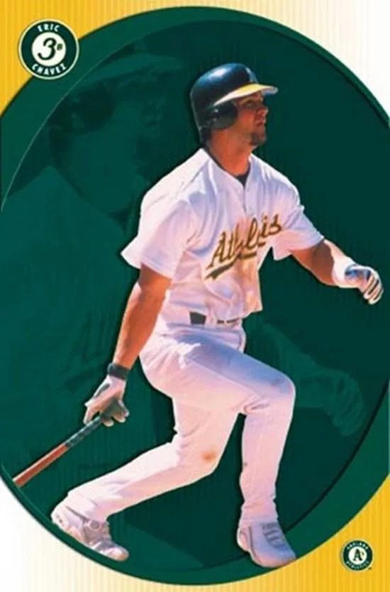 Arizona Diamondbacks Eric Chavez poster print 24 x 36 on heavy paper