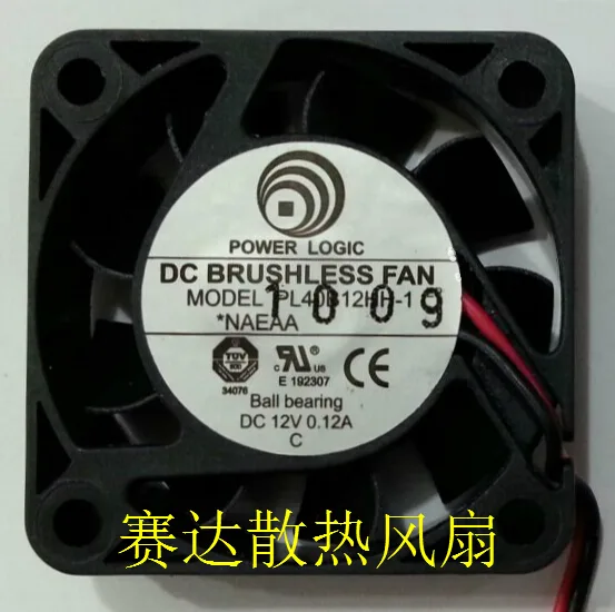OEM Industries OEM Industries PL40B12HH-1 40mm Ball Bearing Fan — product photo