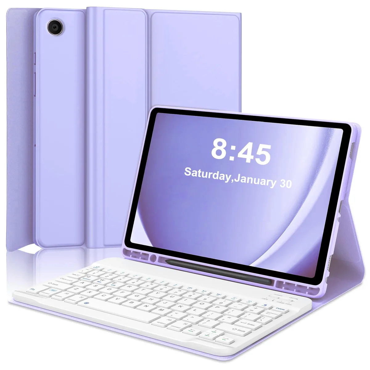Bolton Technical Bolton Technical Keyboard Case for Galaxy Tab A9+ 11" 2023 Purple 2 in 1 accessory — product photo