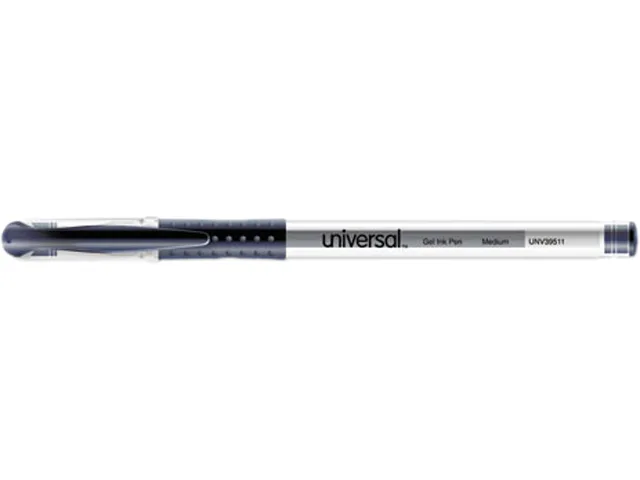 Universal Business Supply Universal Business Supply UNV39511 Comfort Grip Gel Pen Blue Medium 0.7 mm Dozen — product photo