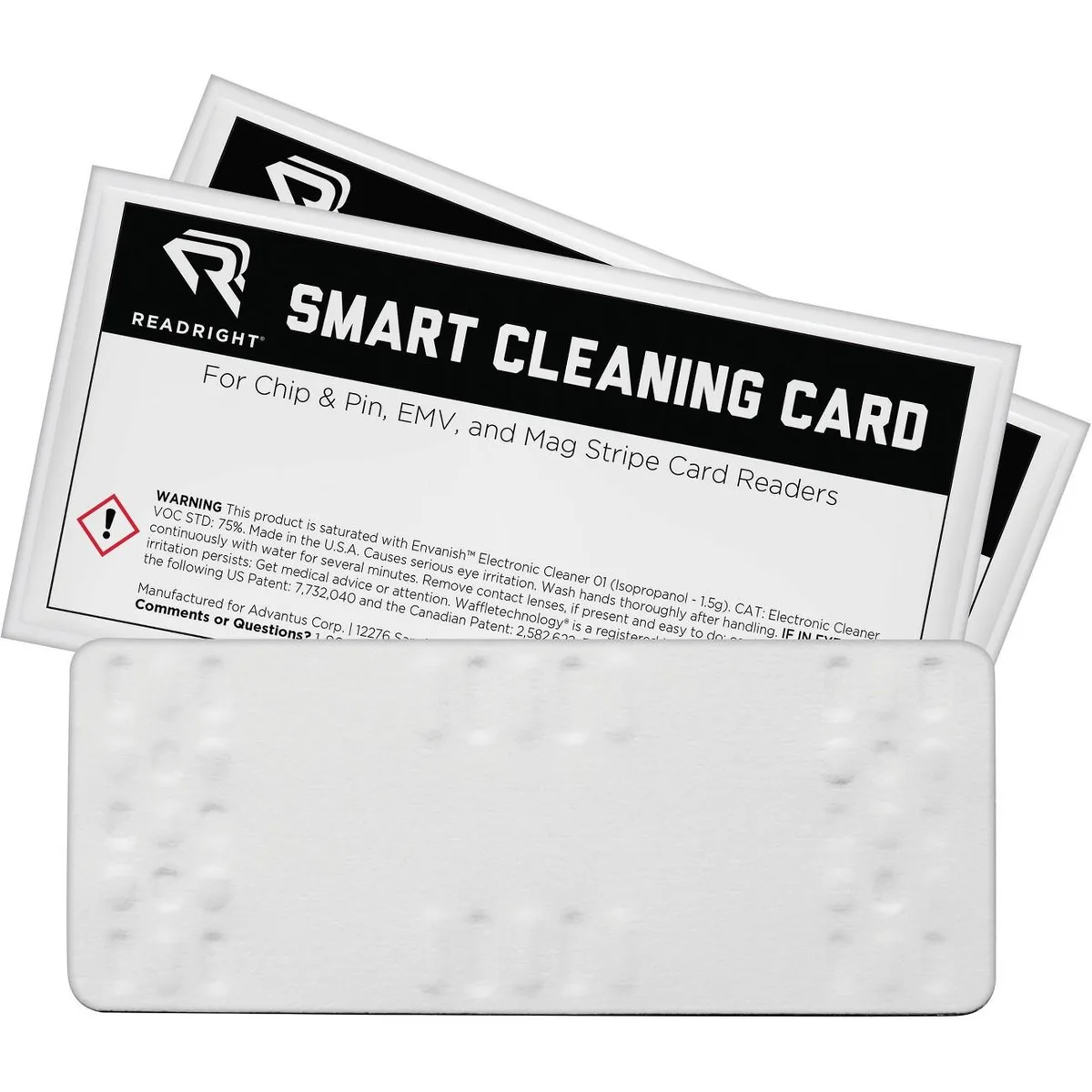Advantus Advantus RR15059 Read Right Smart Cleaning Card 10/Box — product photo