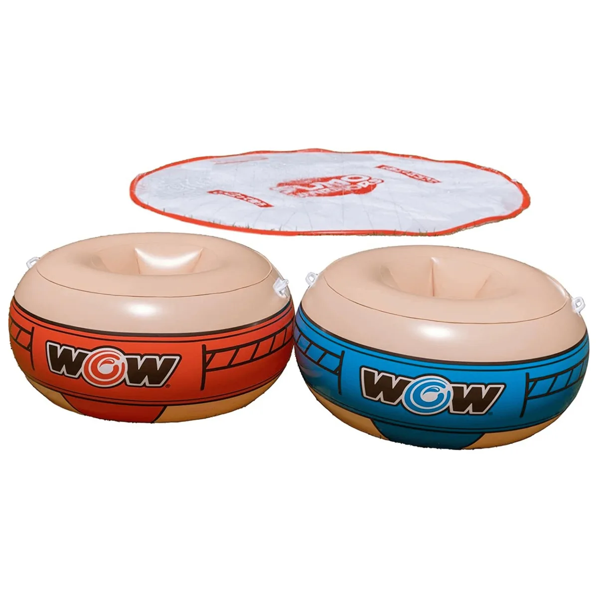 WOW Watersports WOW Watersports Sumo 10ft Spray Pad with 2 Belly-Bumpers — product photo