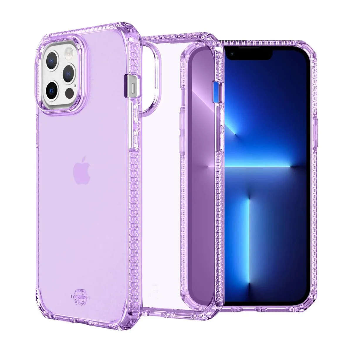ITSKINS ITSKINS Spectrum Clear Case iPhone 13 Pro Max Light Purple — product photo