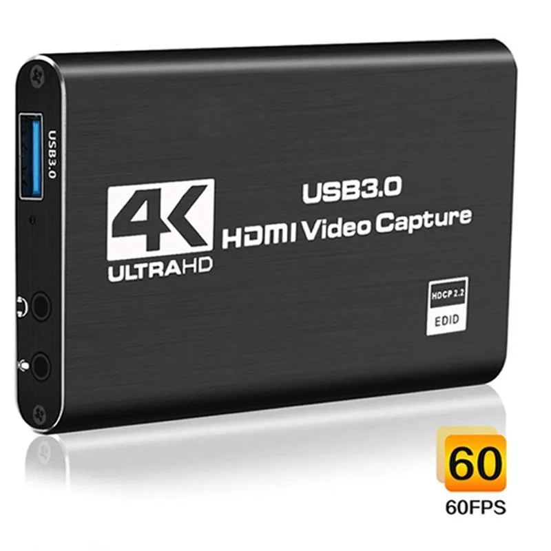 WRIARICH WRIARICH OZC3 4K 60FPS input 1080P 60FPS output USB 3.0 HDMI capture card — product photo