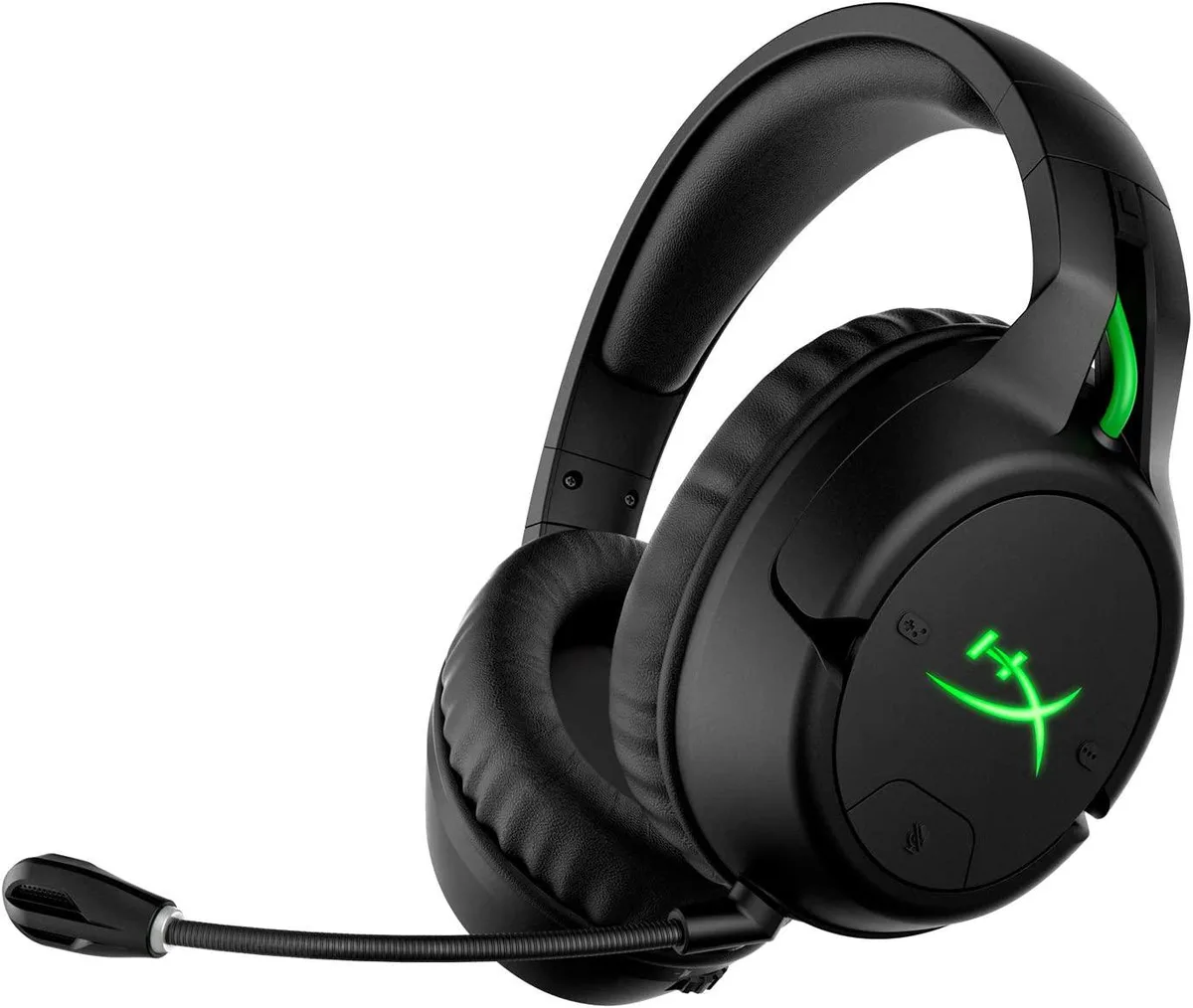 aibileec aibileec CloudX Flight Wireless Headset 2.4GHz 30h 50mm 90° rotating earcups detachable mic — product photo