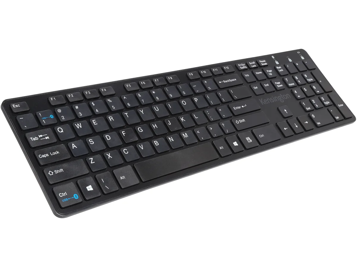 Kensington Kensington KP400 K72322US Black Wired Wireless Keyboard — product photo