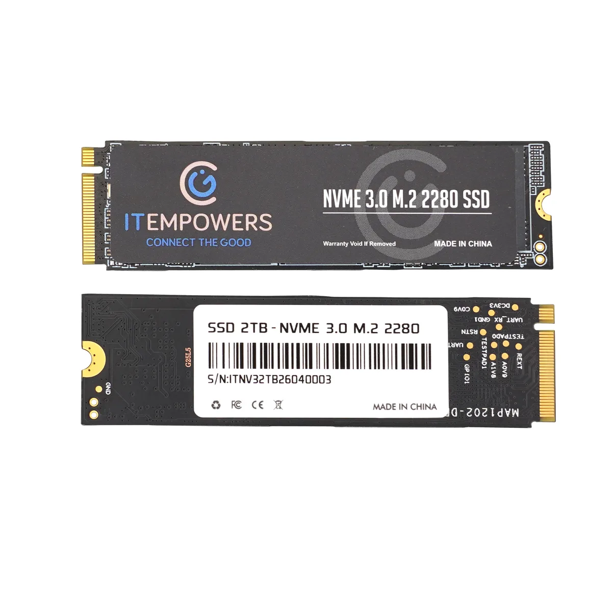 ITEMPOWERS ITEMPOWERS NVMe 3.0 2TB 2280 internal SSD — product photo