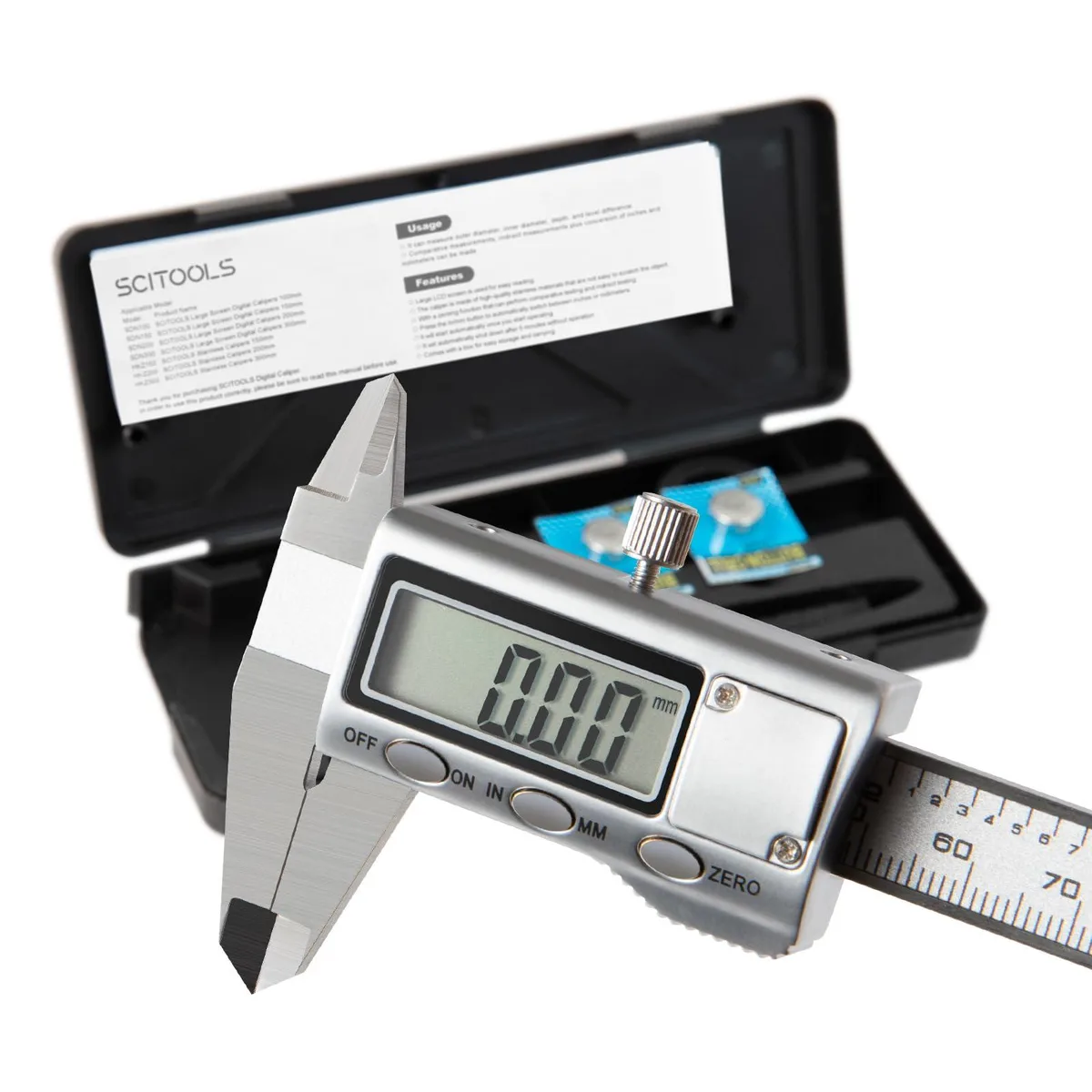  All-Metal Small Digital Caliper 0-4" measurement tool — product photo