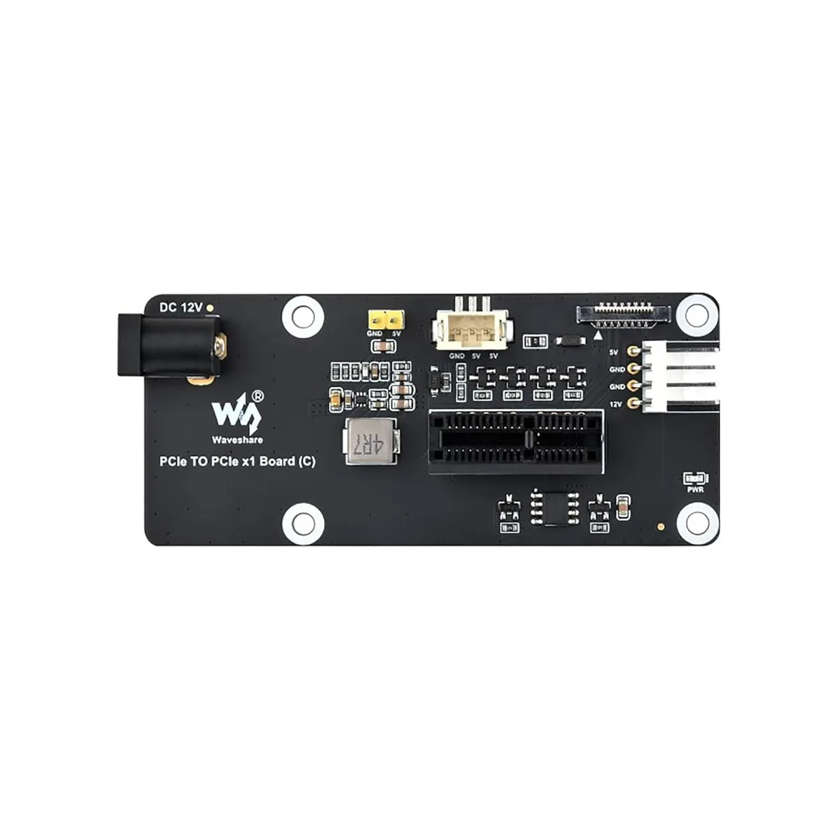 LORDWORLD LORDWORLD PCIe to PCIe x1 Adapter Board (C) for Raspberry Pi 5 development board — product photo