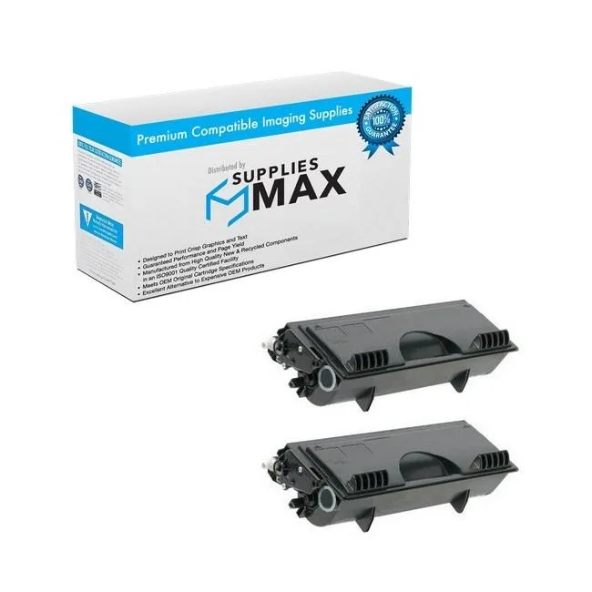 SuppliesMax SuppliesMax TN-570_2PK compatible toner cartridge 2-pack 6700 pages — product photo