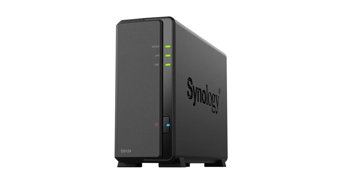 Synology Inc. Synology Inc. DS124 1-bay NAS 1GB DDR4 — product photo