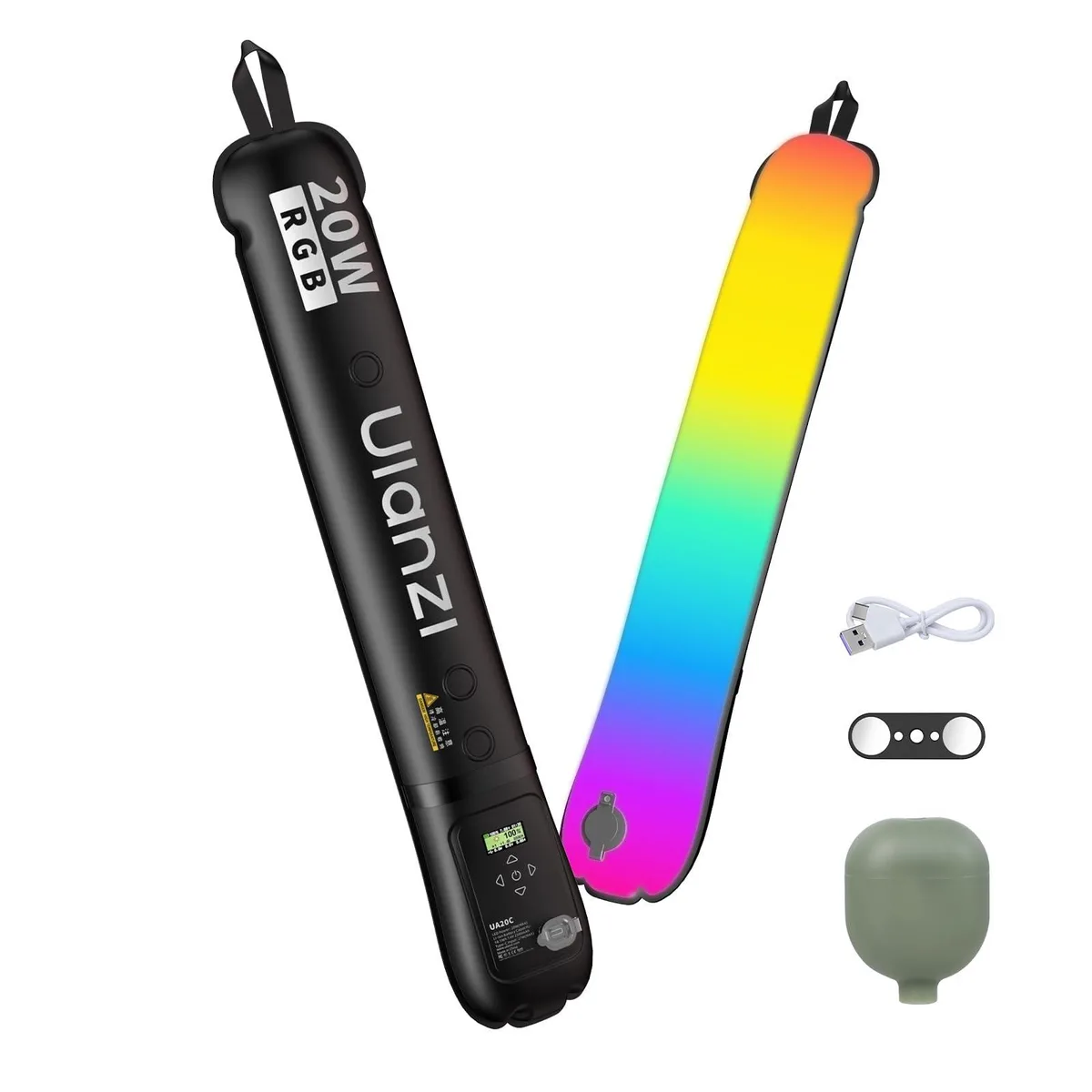  ULANZI UA20C 20W Inflatable RGB Tube Light — product photo