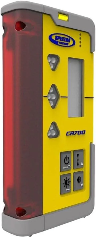 WUQ CR700 laser receiver with C70 rod clamp and C71 magnetic mount