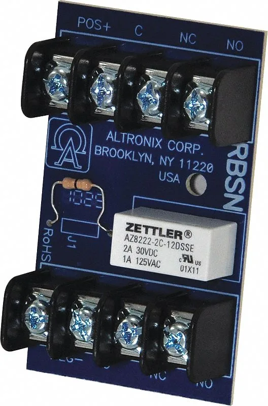 ALTRONIX ALTRONIX RBSN Relay Module 12/24VDC DPDT — product photo
