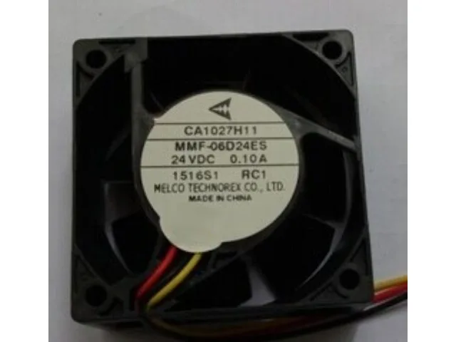Fans Fans MMF-06D24ES-RC1Size 60x60x25mm 24V 0.1A case fan — product photo