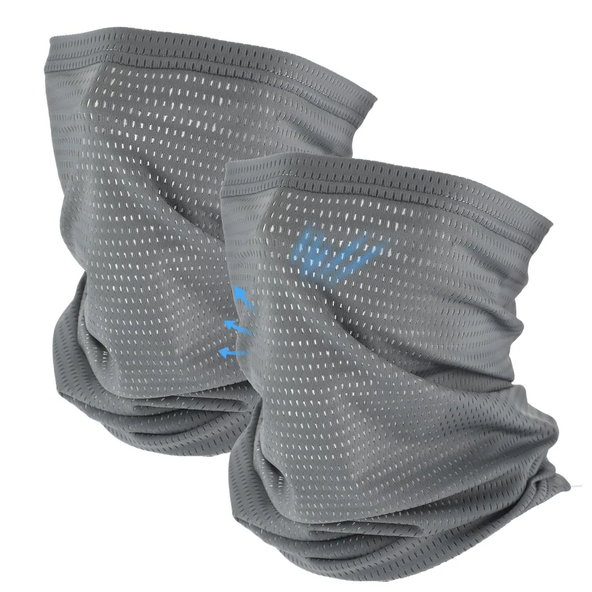 Geyoga Gy8588 Cooling Neck Gaiter 2 Pack Dark Gray 42 cm 25.5 cm 40 g — product photo