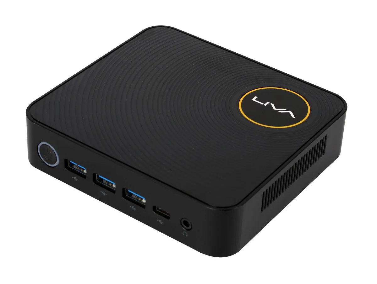 ECS (EliteGroup) ECS EliteGroup LIVA Z Plus Mini PC i5-7200U 64GB DDR4 512GB NVMe Black — product photo