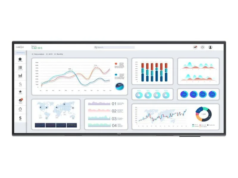 Avocor Avocor AVL-1050-T 105" 5K UHD 5120 x 2160 interactive commercial display — product photo