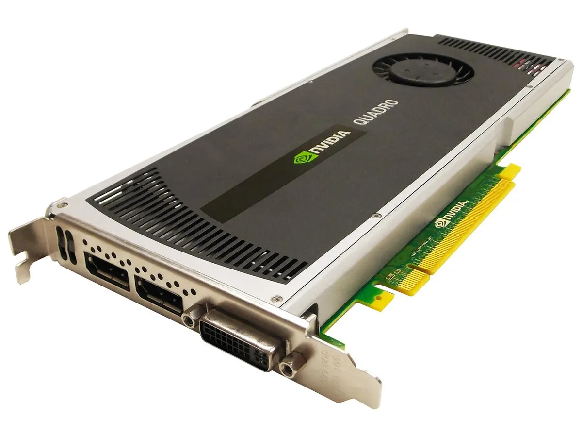 NVIDIA NVIDIA Quadro 4000 2GB GDDR5 256-bit PCI Express 2.0 x16 Full Height workstation graphics card — product photo