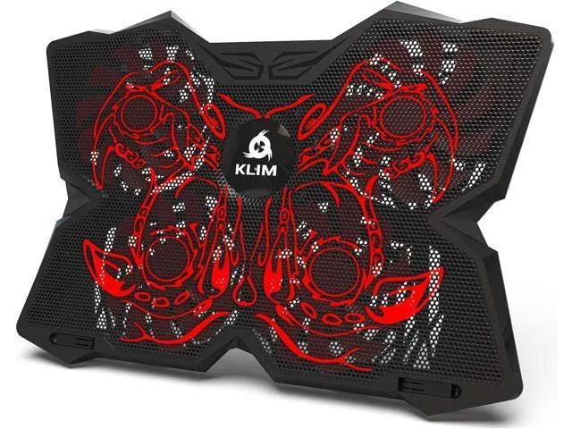 LORDWORLD LORDWORLD laptop cooling pad Cobra Red 4 fans 2 USB 11-19 inch — product photo
