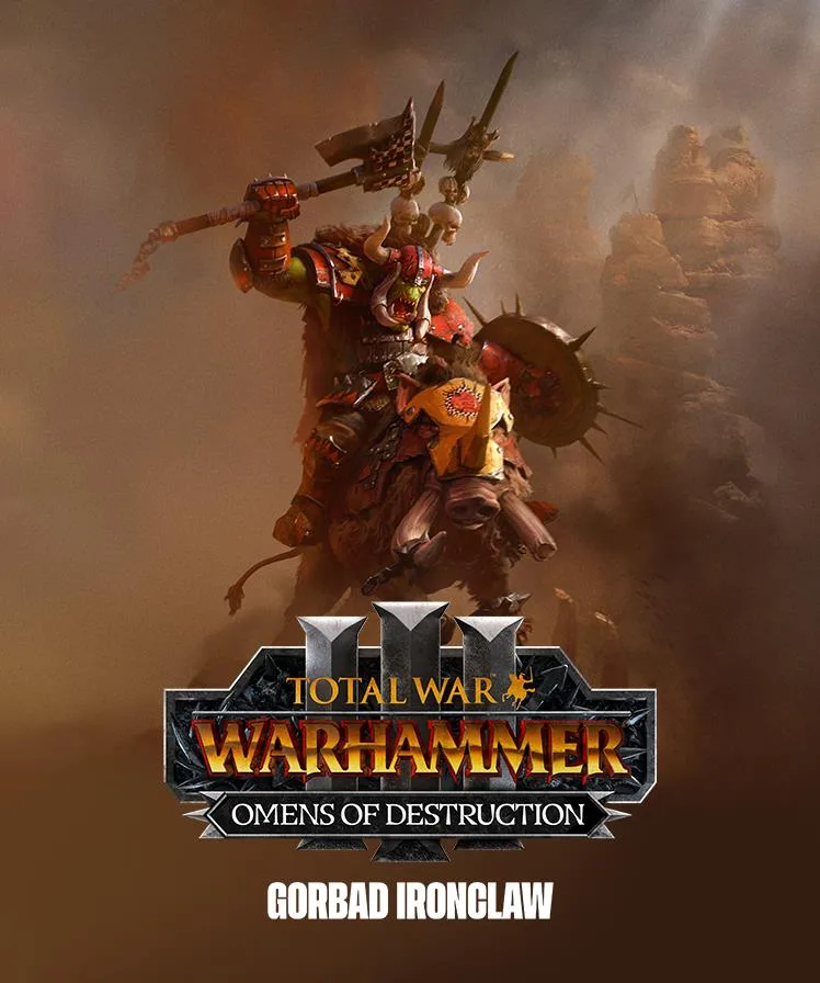 Sega Sega 82552 Total War: WARHAMMER III Gorbad Omens of Destruction DLC downloadable game — product photo