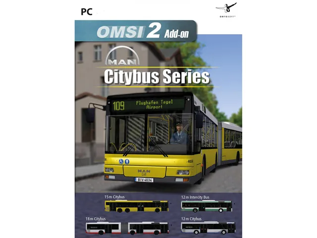 Aerosoft GmbH Aerosoft GmbH 40907 OMSI 2 Add-On MAN Citybus Series downloadable game — product photo