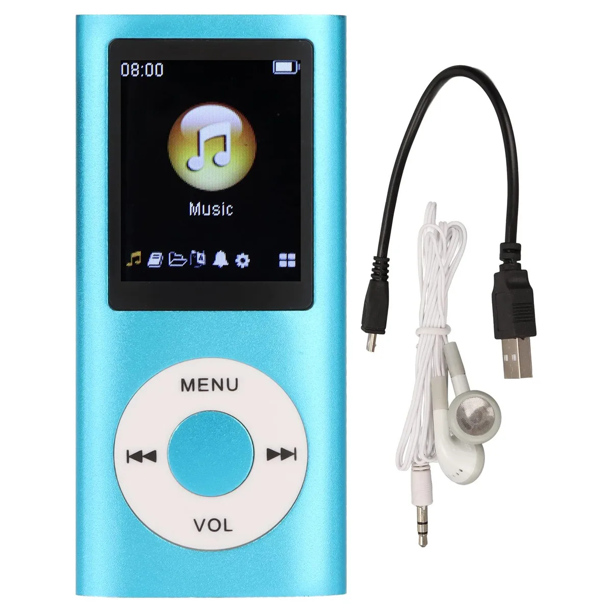  Jauarta MP3 Player 64 GB 1.8" LCD Blue — product photo
