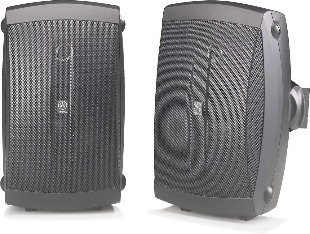  Yamaha NS-AW150BL 2-Way Indoor/Outdoor Speakers (Pair, Black) — product photo