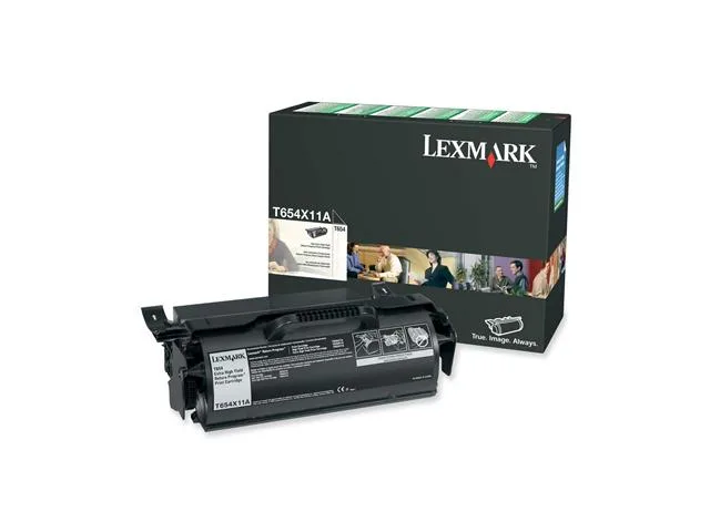 Lexmark Lexmark T654X11A Extra High Yield Return Program Toner Cartridge Black 36000 Pages — product photo