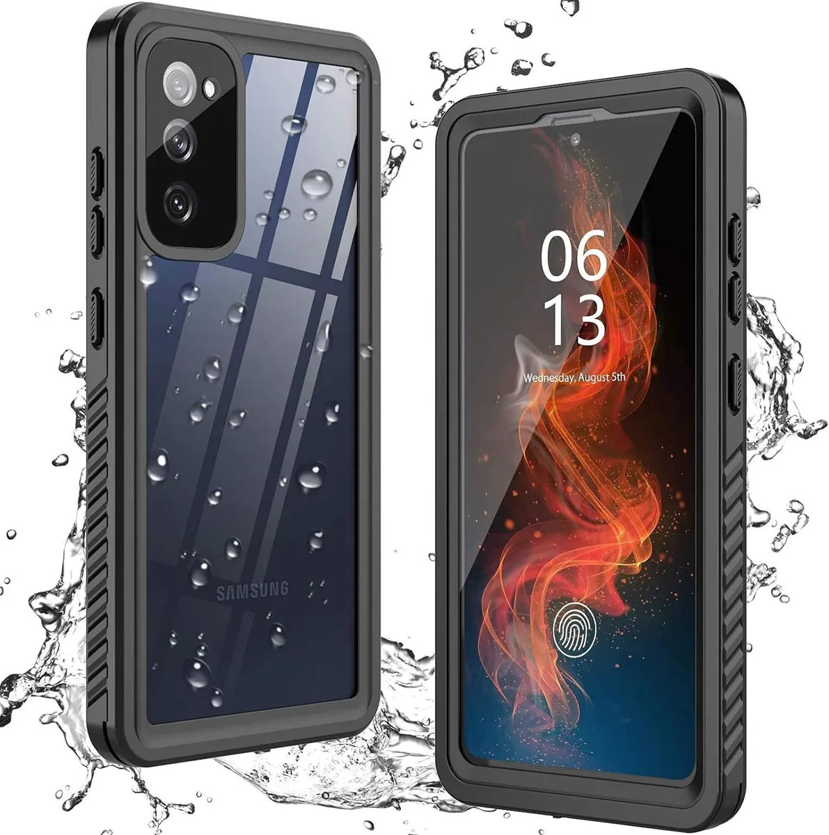 TAURKENAM TAURKENAM Waterproof Case Samsung Galaxy S20 FE 6.5" IP68 Black — product photo