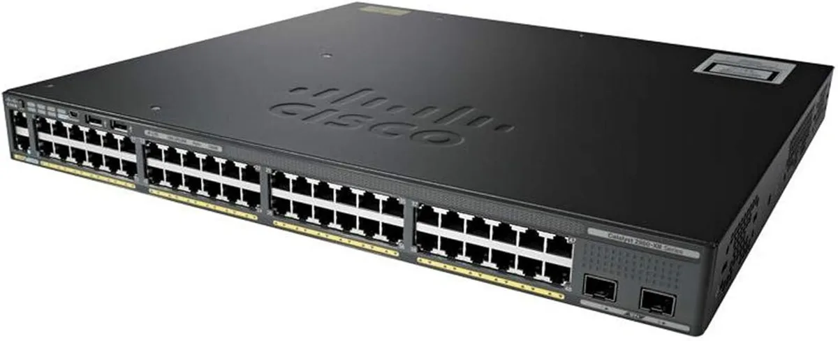 EVESKY EVESKY WS-C2960X-48LPS-L 48-port 370W PoE network switch — product photo