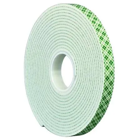 White double-sided foam tape roll 4008