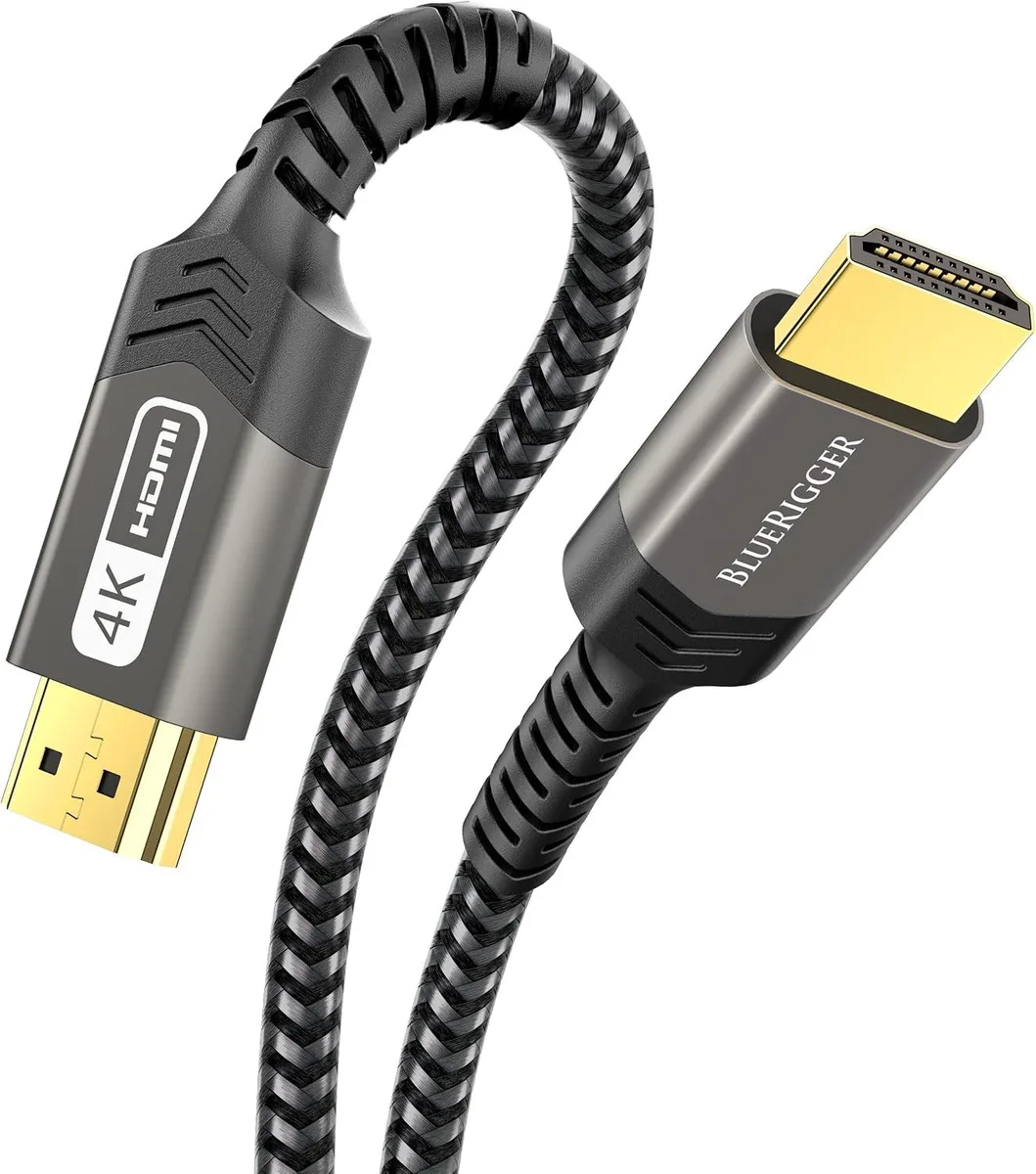 Keyence Keyence HDMI cable 25 ft 18 Gbps 4K 60 Hz cotton braided — product photo